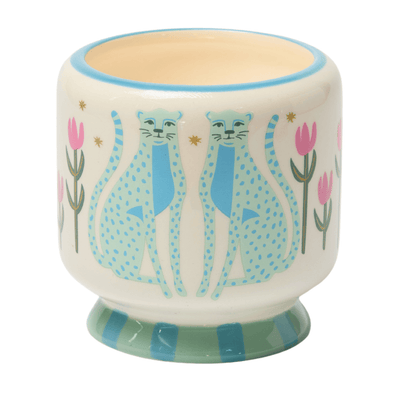 Bougie Paddywax A Dopo Guépards bleus Multi-color