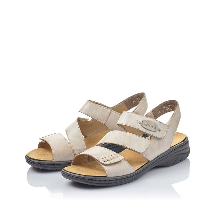 Sandale Rieker beige 64573-81