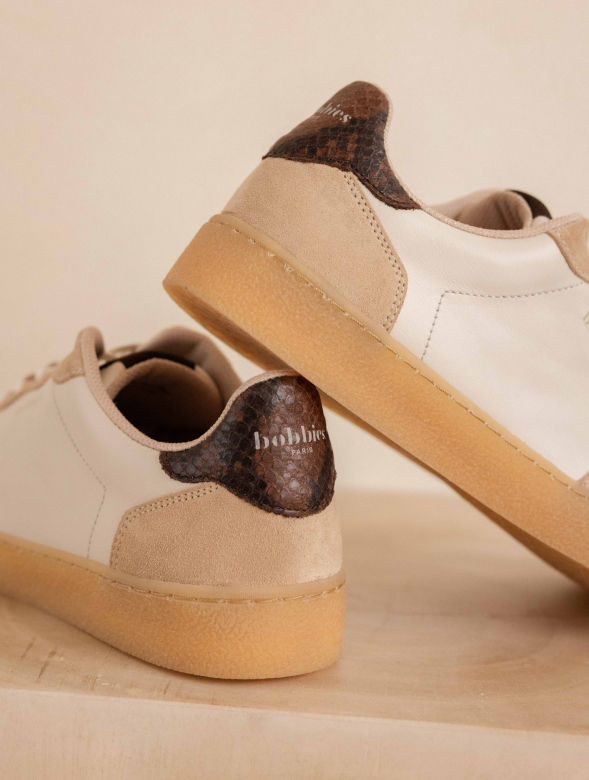Miniature : Bobbies - Basket Bahia - Blanc Cassé & Brun Cobra