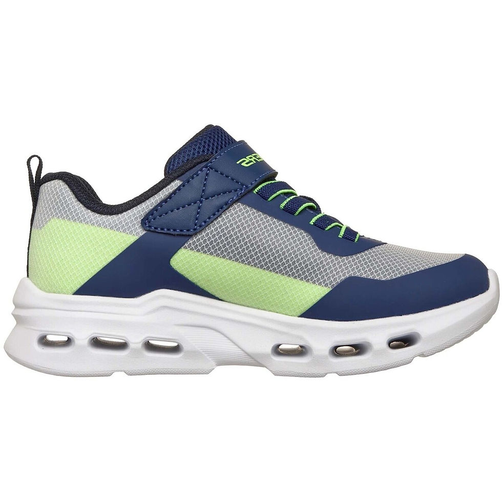 Miniature : Skechers 405125L glide step drift gris/bleu