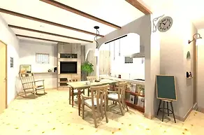 フレンチハウスリビング