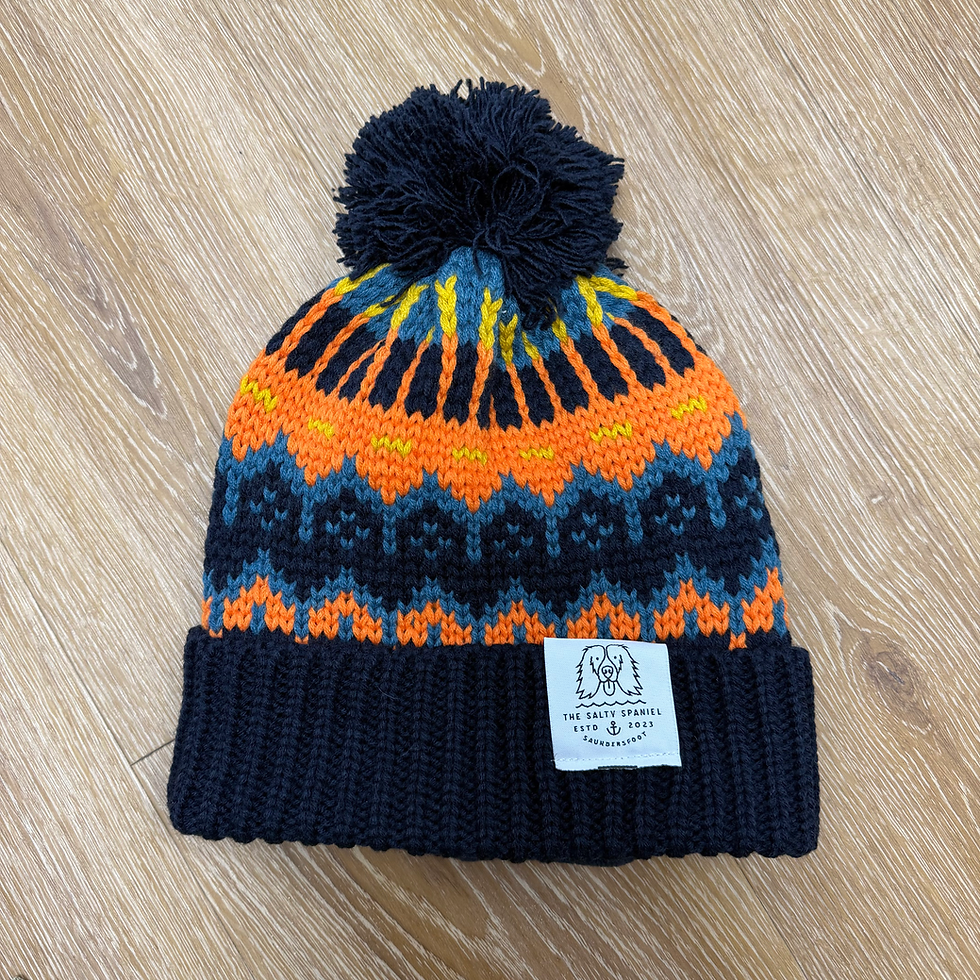 Thumbnail: Fair Isle Bobble Hats