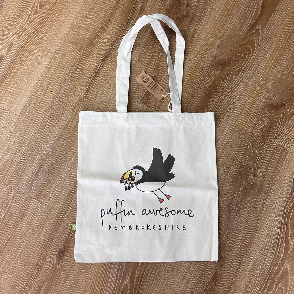 Puffin Awesome Tote Bag