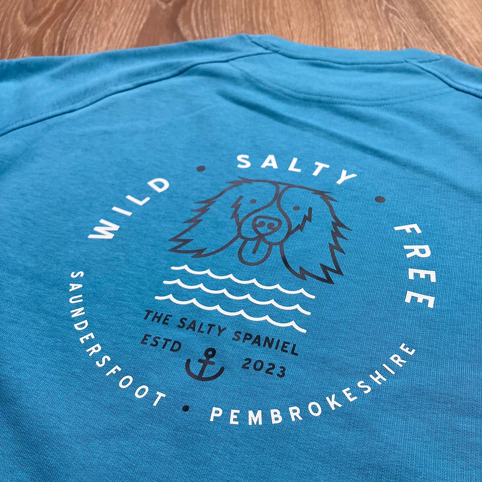 Thumbnail: Wild, Salty & Free Sweatshirt - Blue