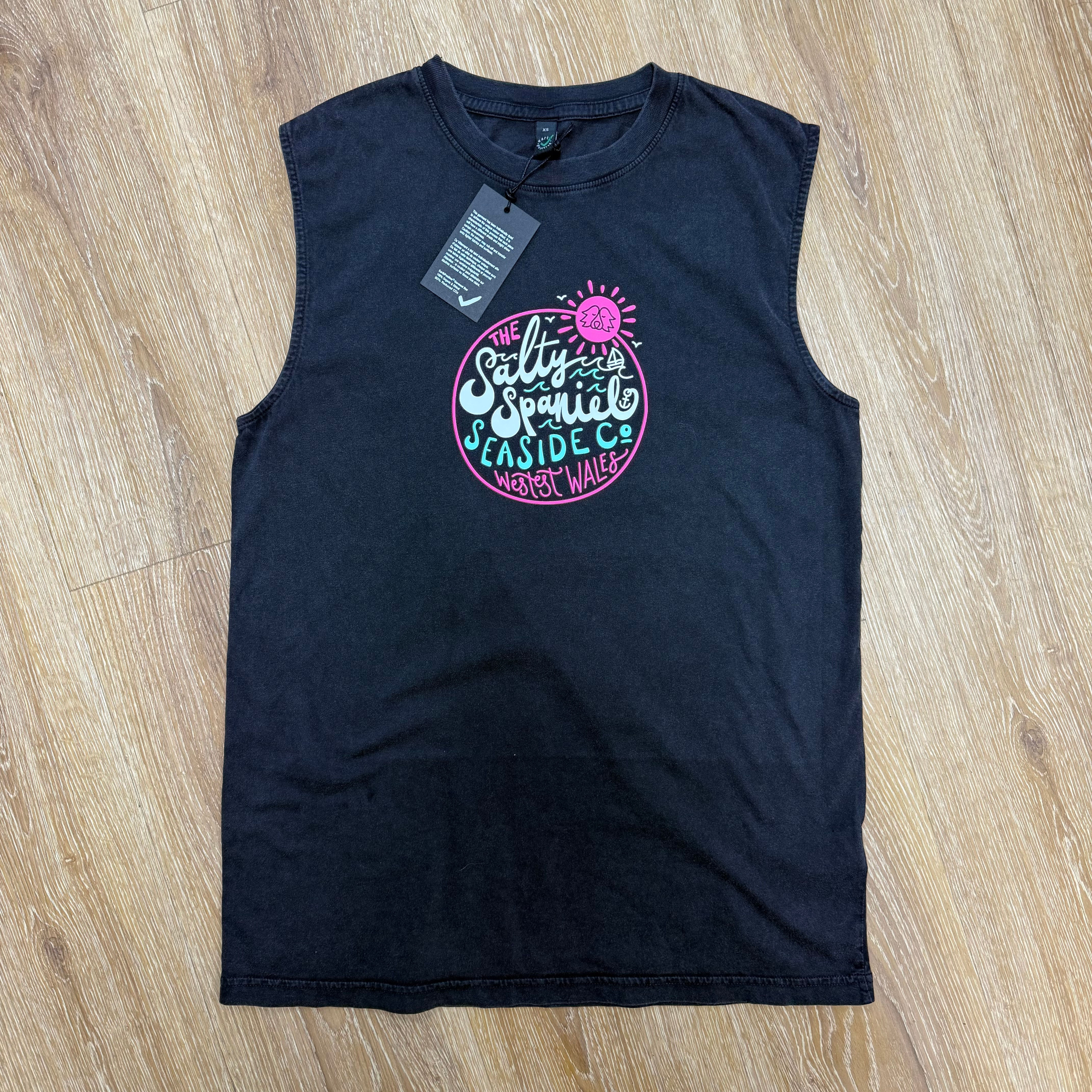 The Salty Spaniel Seaside Co Singlet