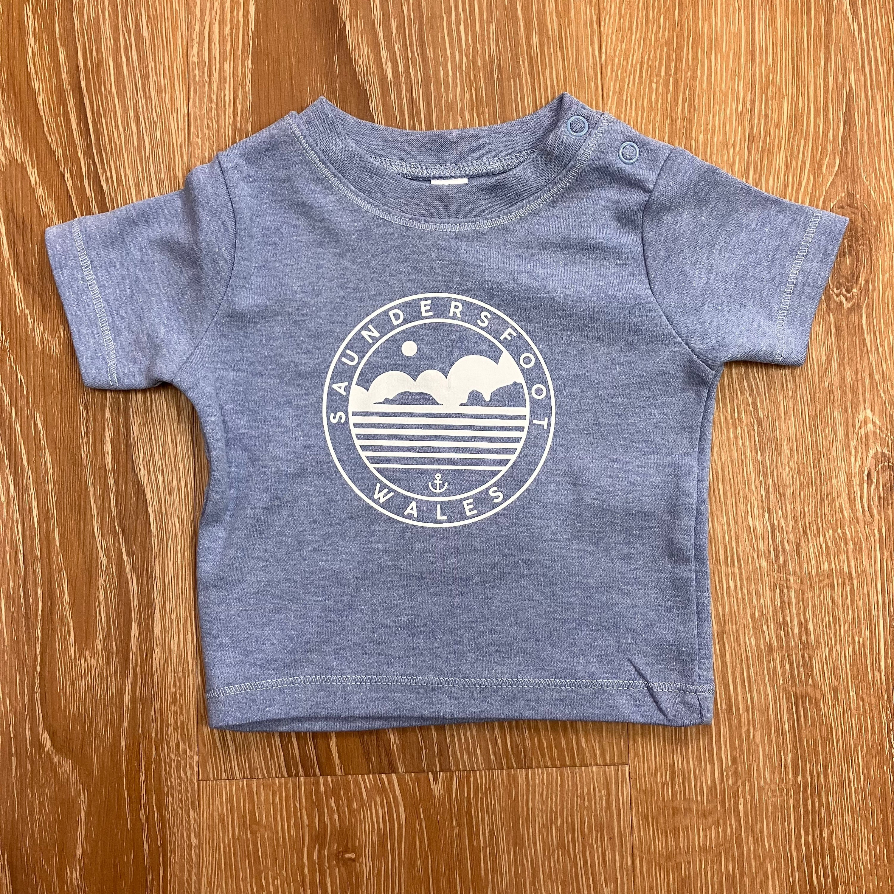 Babies Blue Saundersfoot Tee
