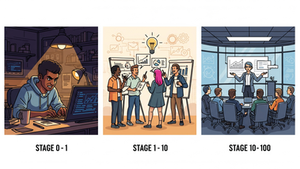 types of startup leaders 0-100