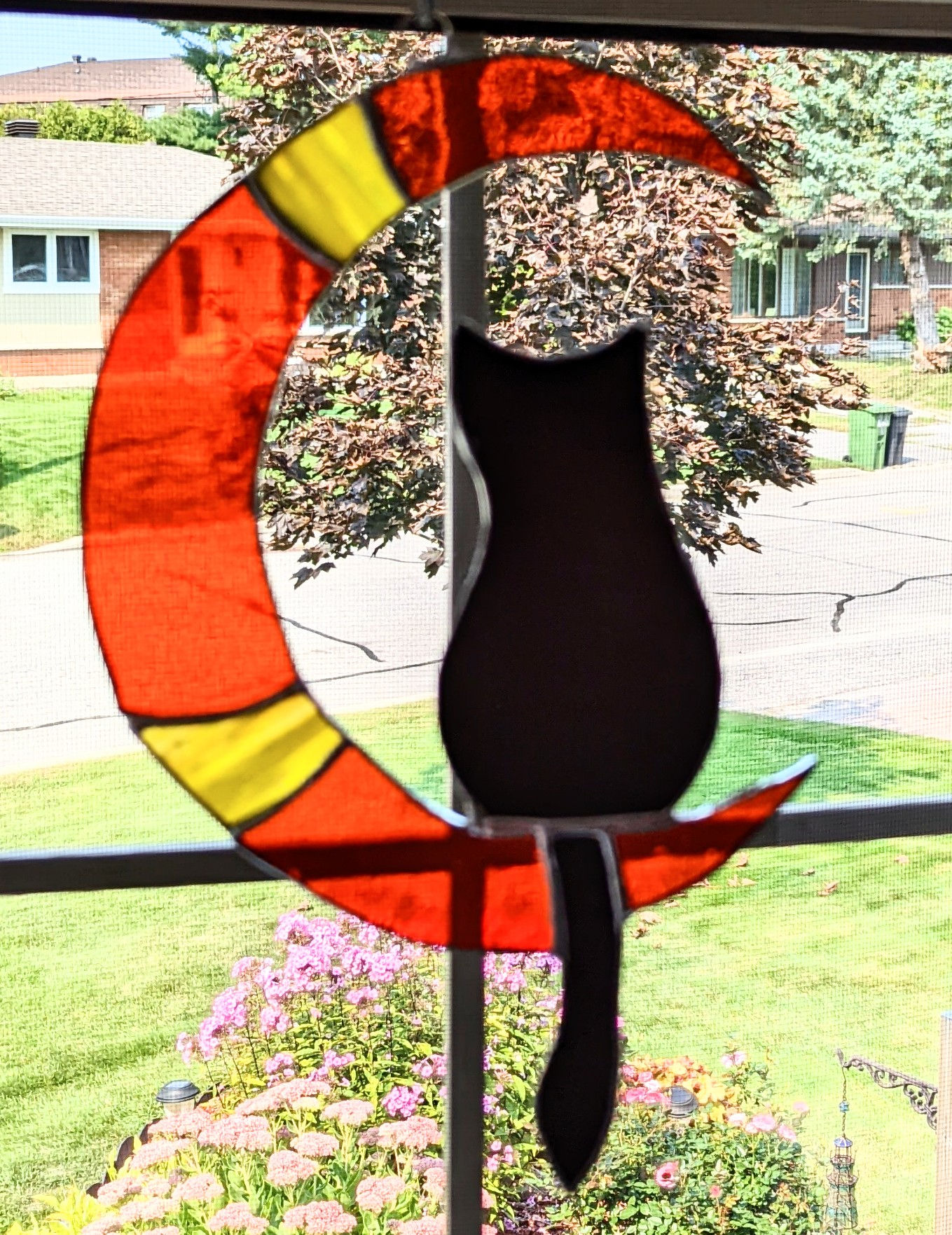 #154 CHAT HALLOWEEN( nouveauté)