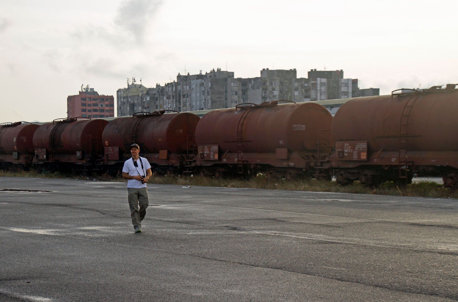 Around the main station of Podgorica