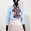 Thumbnail: Floral Print Multi Color Women's Scarf