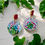 Thumbnail: Lilly Inspired Round Drop Earrings 