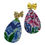 Thumbnail: Lilly Inspired Drop Earing