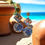 Thumbnail: Sicilian Pottery Design Earrings 