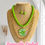 Thumbnail: Green 4 in 1 Lilly Necklace Set