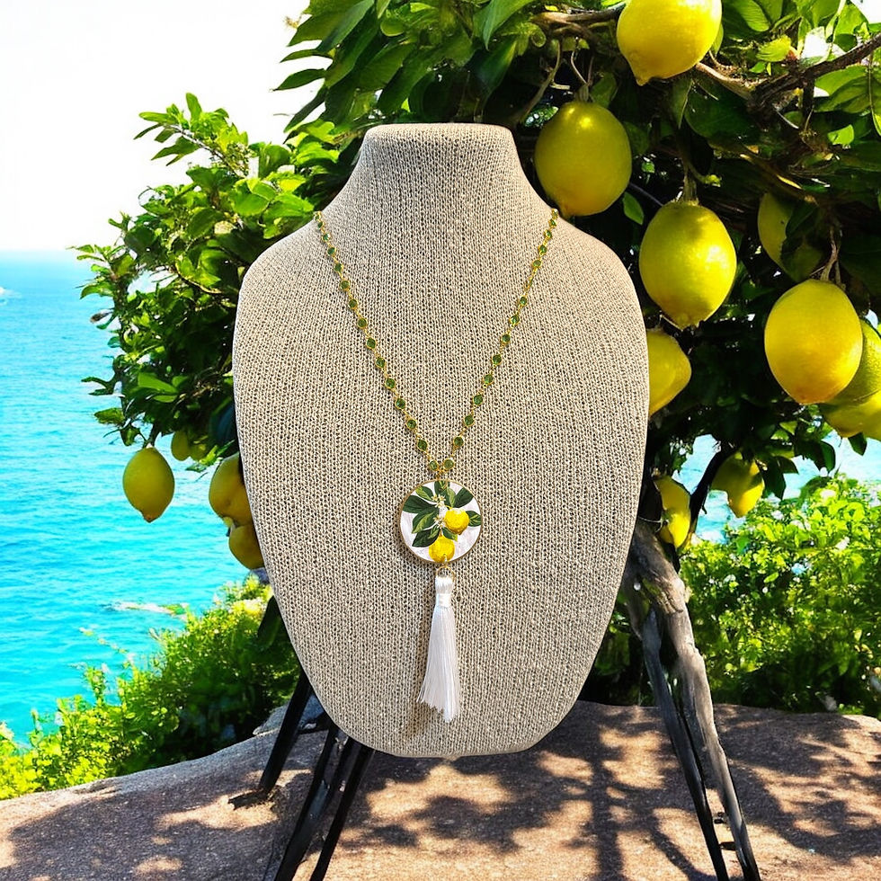 Amalfi Lemons Necklace 