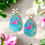 Thumbnail: Lilly Inspired Tear Drop Earrings 