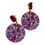 Thumbnail: Lilly Inspired Round Drop Earrings