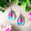 Thumbnail: Lilly Inspired Tear Drop Earrings 