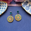 Thumbnail: Italian Pottery Design Earrings
