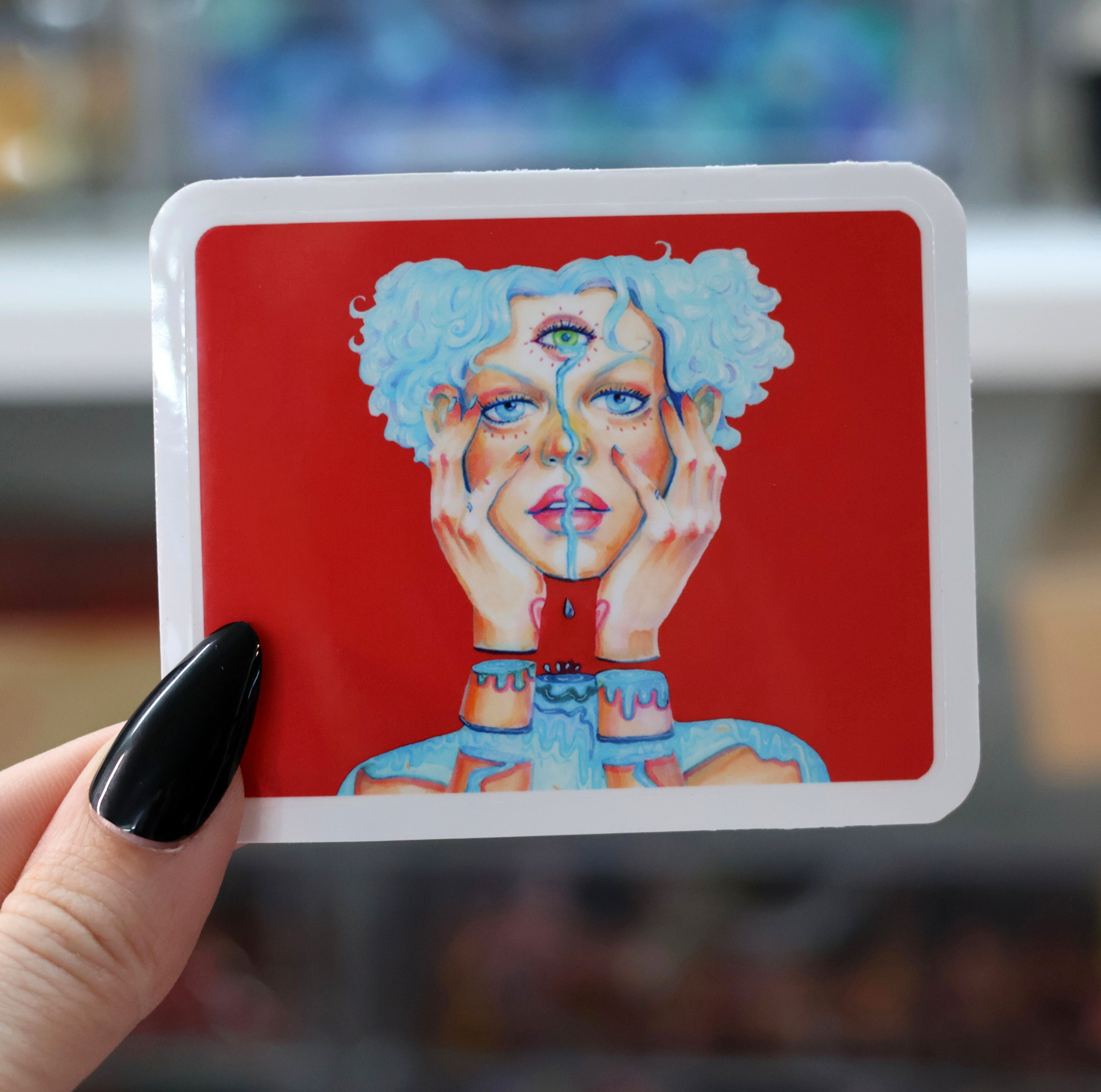 The Day I Blew My Mind Sticker