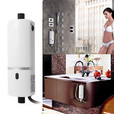 Thumbnail: (EU Plug)Home Bathroom Kitchen Mini Instant Tankless Electric Hot Water Heater S