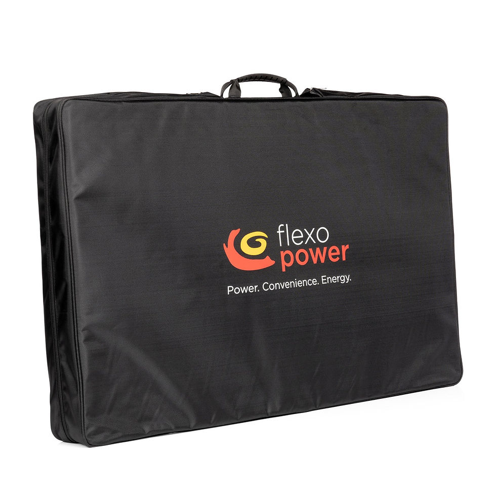 Thumbnail: KALAHARI-300 HI-VOLT TEFLON (ETFE) FOLDABLE SOLAR PANEL BY FLEXOPOWER