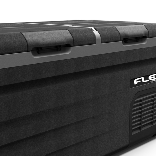 Flex TW95 Double Door Camping Fridge-Freezer | 4Matt Campers