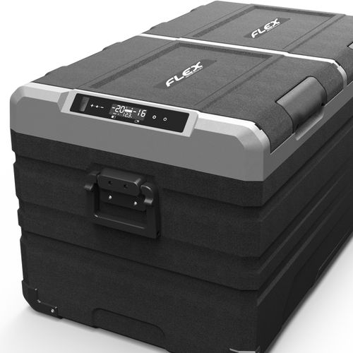 Flex TW95 Double Door Camping Fridge-Freezer | 4Matt Campers