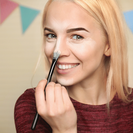 Nasenkorrektur zu Hause - Make-up & Contouring
