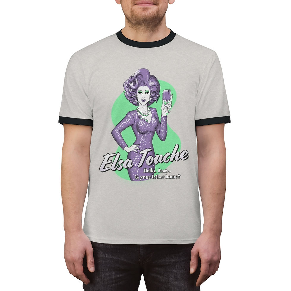 Thumbnail: Unisex Ringer Tee