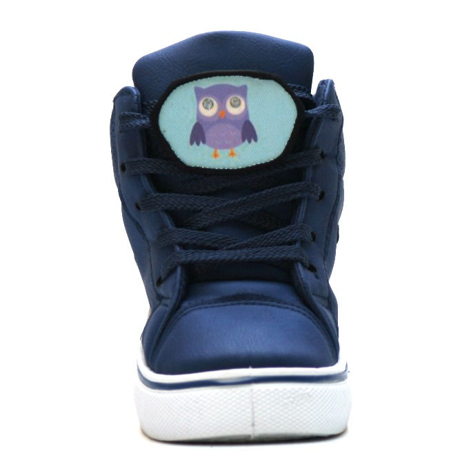 Laceaways Purple & Orange Owls