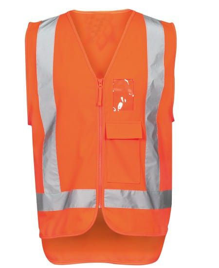 Hi Vis Zip (D+N) Ttmc-W Vest