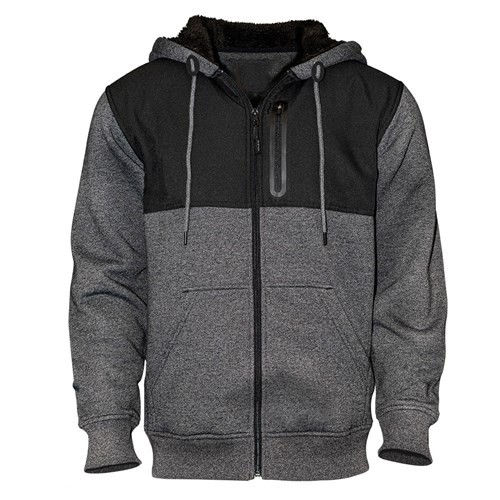 Workwear Cationic Fleece Zip-Through Hoodie