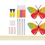Miniatura: Butterfly Wind Chime Mini Kit Creativity for Kids. Mini Kit de Campanilla de Viento contenido