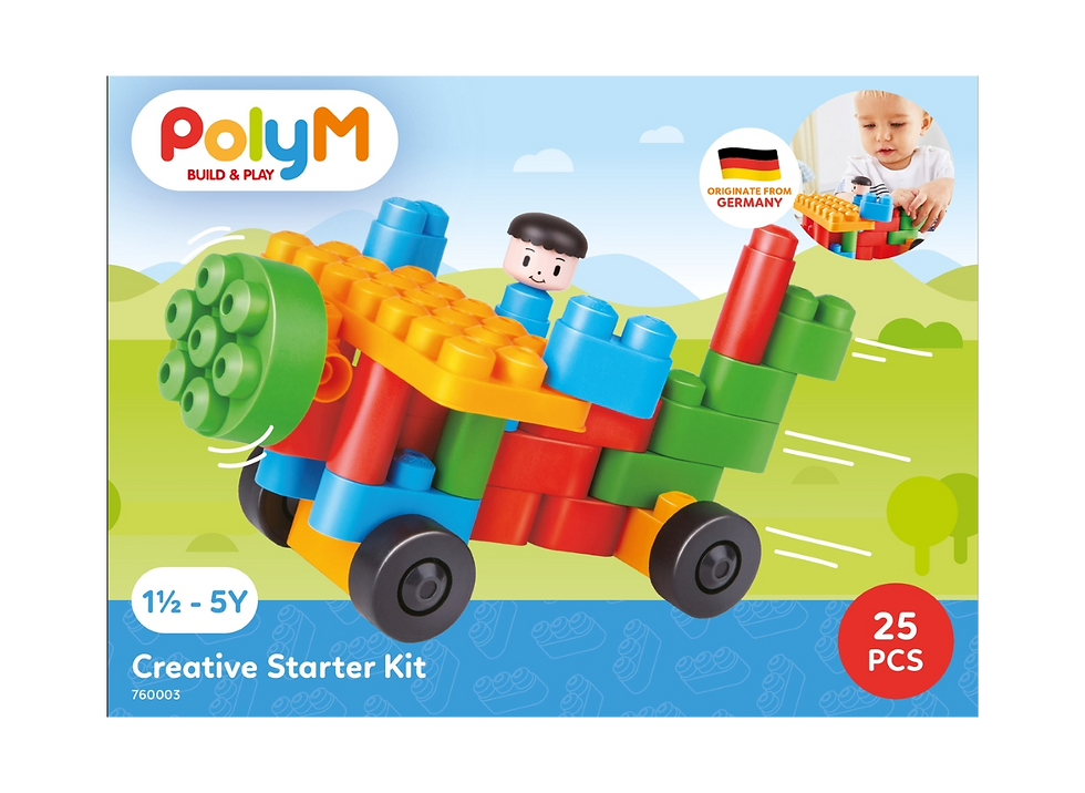 Creative Starter Kit. Kit de Inicio Creativo PolyM empaque frente