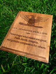 Custom Wood Plaque