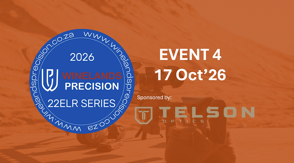 Winelands Precision 22ELR Series 2026: Round 4
