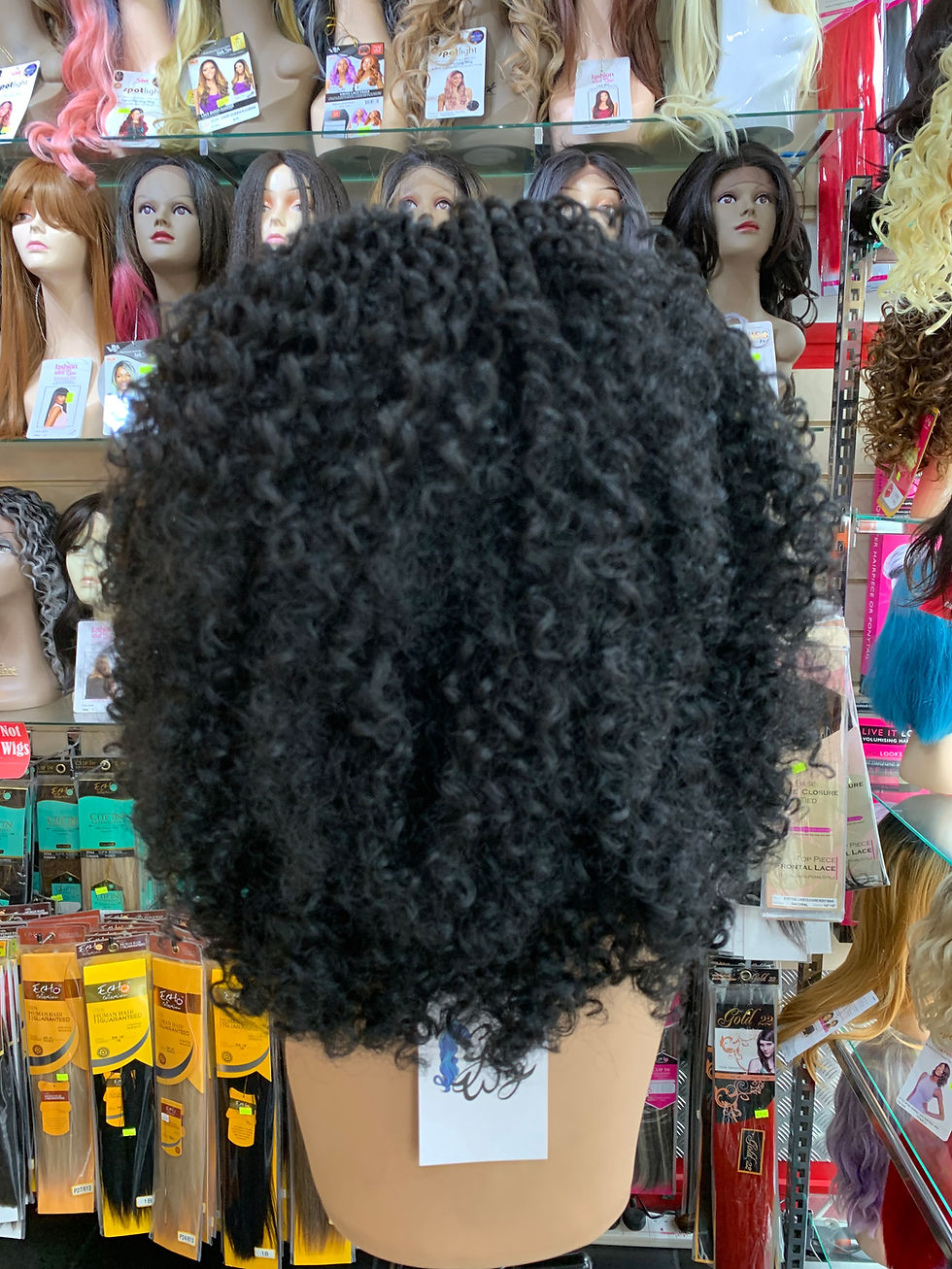 Thumbnail: Nefertiti Synthetic Lace Front Wig - Ruler Breaker
