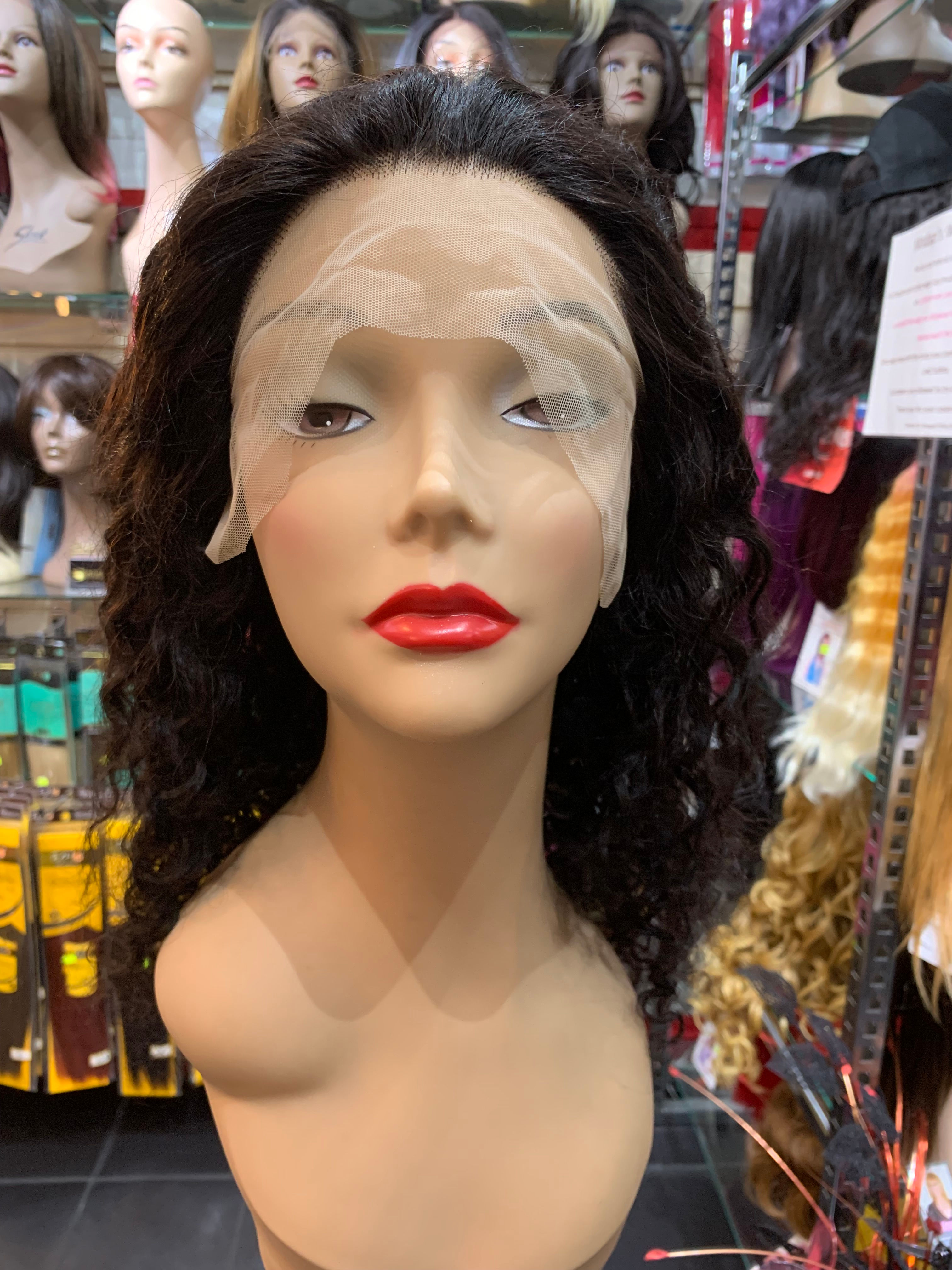 Natural Kinky Curl L 13x4 HH Lace Front