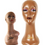 Thumbnail: Sleek Medium Brown Mannequin Head