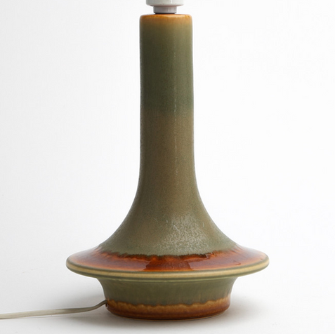 Bordslampa av Joseph Simon modell 1068 för Søholm Danmark söholm stengods