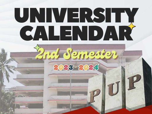 UNIVERSITY CALENDAR
