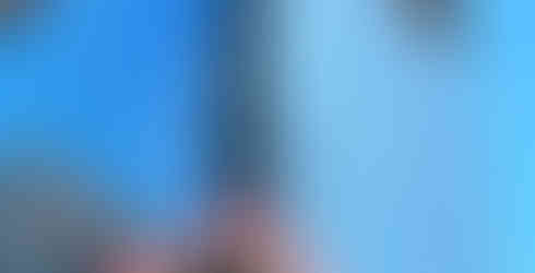 In the tower, the previous aluminum facade at the top, the exposed steel structure in the middle, the new glass elements at the bottom, and the exposed podium at the very bottom.