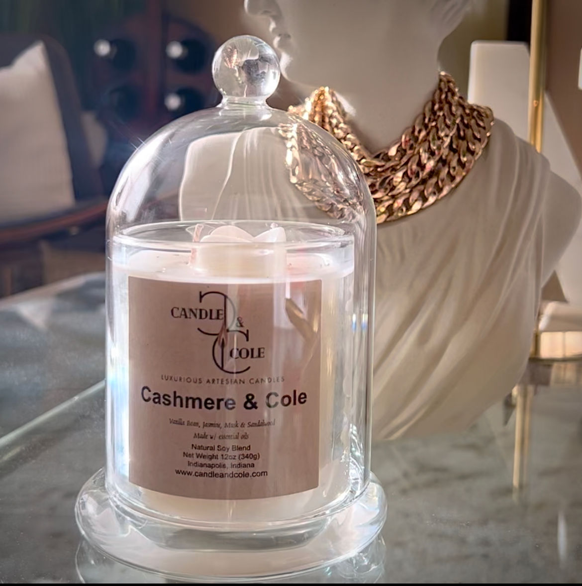 Vessel and Cloche Set