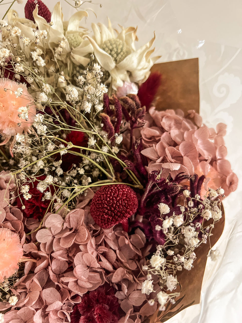 Thumbnail: Dried Valentines Bouquet Medium 