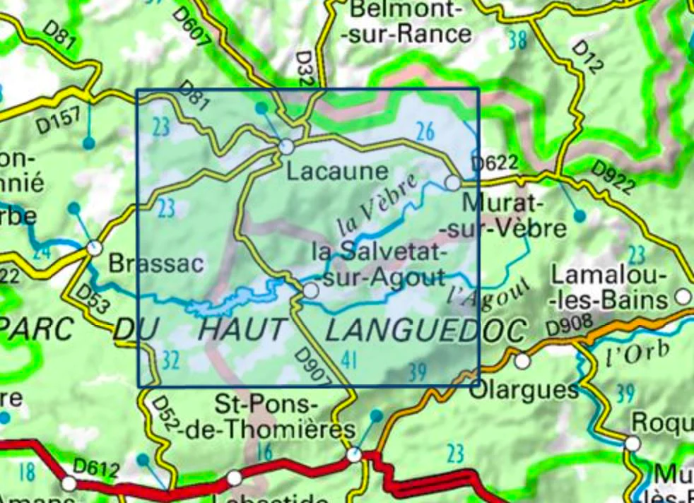 carte-top-25-ndeg-2443-et-monts-de-lacaune-la-salvetat-sur-agout-pnr-du-haut-languedoc-ign