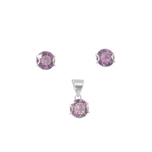 Thumbnail: Dijes y aretes con plata y zirconias