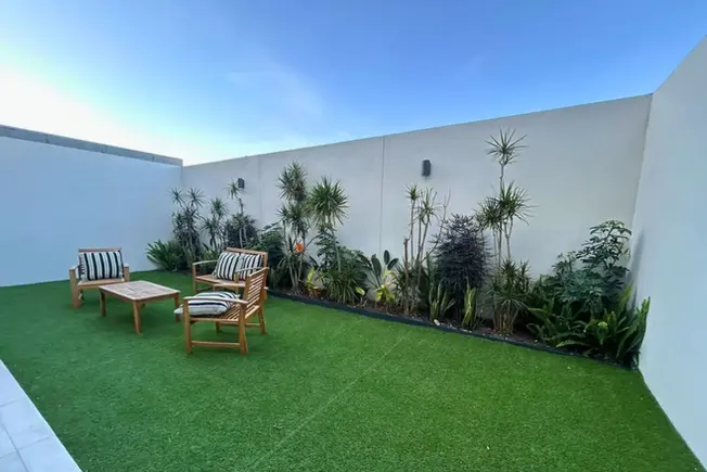 Jardín casa Castello Querétaro vista alternativa