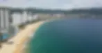 Vista aérea de la bahía y zona turística de Acapulco, Guerrero