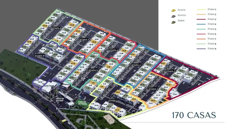 Mapa de ubicación de Los Robles Ziré en El Marqués.